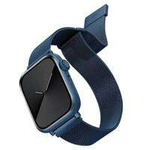 UNIQ strap Dante Apple Watch Seria 4/5/6/7/SE 38/40/41mm. Oțel inoxidabil albastru/cobalt albastru