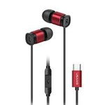 Casti USAMS EP-46 USB-C roșu/roșu 1,2 m HSEP4604