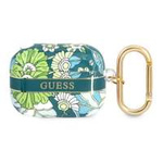 Husa GUESS Apple AirPods Pro Cover Flower Strap Collection Verde Case