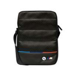 BMW Bag BMTB10PUCARTCBK Tabletă 10" negru/negru Carbon&amp;Nylon Tricolor