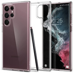 Husa Spigen Samsung Galaxy S22 Ultra Ultra Hybrid Crystal Transparent Clear Case