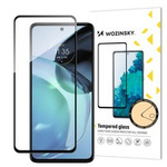 folie sticla ecran Wozinsky Full Glue Sticlă călită Motorola Moto G72 9H pentru întreg cu ramă neagră