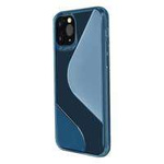 S-Case flexibil husa capac flexibil Huawei P40 Lite E albastru