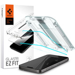 Folie sticla Spigen iPhone Glas.tr "ez Fit" 2-pachet 14 Pro Max Clear