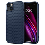 Husa Spigen Liquid Air iPhone 14 Plus albastru marin