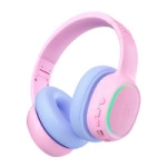 Căști wireless Tronsmart KH03 cu ANC, pentru copii, sigure - roz