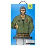 Folie sticla 5D Mr. Monkey Glass - Apple iPhone  14 Pro negru (Strong HD)