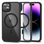 Husa Tech-protect Magmat MagSafe iPhone  15 Negru/clear Case