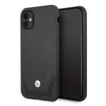 BMW Case Apple iPhone 11 Leather Perforate Black HardCase