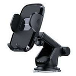 Joyroom automotive suport pentru telefon cu braț telescopic de extensie pentru tabloul de bord și parbriz negru (JR-ZS259)