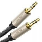 Cablu UGREEN Jack 3.5mm AV125 0.5m Gri