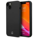Husa iPhonecase Mercedes MEHCP14MSILBK 14 Plus 6.7" negru/negru silicon dur