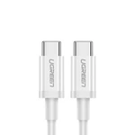 Cablu USB-C la USB-C UGREEN US264, 60W, 2m (alb)