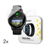Sticlă călită Wozinsky Full Glue pentru Garmin Vivoactive 5 (2 buc.)