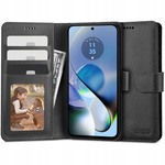 Husa Tech-protect Wallet Motorola Moto G54 5G Negru
