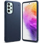 Ringke ONYX durabil husa capac Samsung Galaxy A73 albastru marin