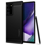 Rugged Armor Case SPIGEN Galaxy Note 20 Ultra Black Matte Black Case