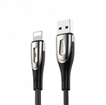 cablu Joyroom Sharp Series Sharp încărcare rapidă USB-A - Lightning 3A 1,2 m negru (S-M411)