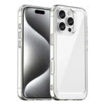 Husă Outer Space cu cadru de gel pentru iPhone 16 Pro - transparentă