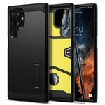 Husa Spigen Galaxy S22 Ultra Tough Armor Negru Case