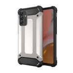 Husă Hybrid Armor pentru Samsung Galaxy A56 - Argintie