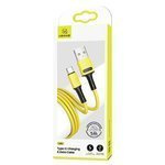 USAMS USB-C Fast Charge 1m Yellow Cable