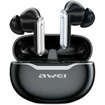 casti AWEI Bluetooth 5.3 T50 TWS + docking station negru/negru