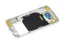 Carcasă Corp cadru SAMSUNG Galaxy S6 Blue Topaz Grad B