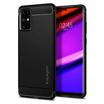 Husa SPIGEN Carcasă Rugged Armor Samsung Galaxy S20 Plus Matte Black Black Case