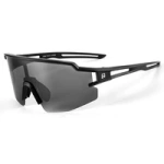 Ochelari de ciclism polarizați Rockbros cu protecție UV și inserție corectivă 14120008006 lentile gri - negru