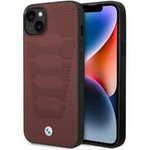 Husa iPhone BMW BMHCP14S22RPSR 14 6.1" burgundy/burgundy Scaune din piele model burgundy