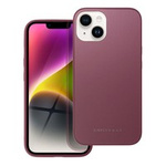 Husa MATTE Case iPhone Roar Glass - pentru 14 maroon