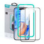 Folie sticla Esr Sticlă temperată 2-pack iPhone 15 Negru