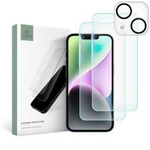Folie sticla iPhone Tech-protect Supreme Set 14 Clear