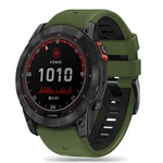 Strap Tech-protect Iconband Pro Garmin Fenix 3 / 5x / 3hr / 5x Plus / 6x / 6x Pro / 7x Army Green / negru