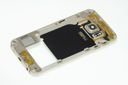 Carcasa Corp cadru SAMSUNG Galaxy S6 Edge Gold Platinum Grad B
