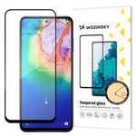 folie sticla ecran Case Wozinsky super-puternic Full Glue pentru toate cu cadru Friendly TCL 20 5G negru