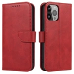 Magnet Case cu clapa pentru Samsung Galaxy A36 - rosie