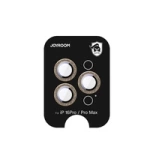 Protector de ecran din sticlă Joyroom JR-MFY0263 pentru lentile iPhone 16 Pro/16 Pro Max - maro