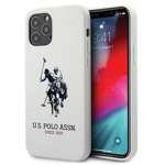 US Polo Case Apple iPhone 12 Pro Max Silicone Collection White Case