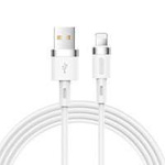 Joyroom cablu USB - Lightning 2.4A 1.2 m (S-1224N2 Alb)