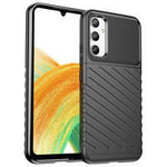 Husa Case husanou Tunet pentru Samsung Galaxy A34 5G siliko carcasă blindată negru Case