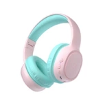Căști wireless pentru copii Tronsmart KH02, sigure - roz
