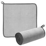 Baseus 2x microfiber towel to dry washing car 40 cm x 40 cm gray (CRXCMJ-0G)