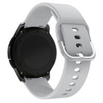 Curea de silicon TYS smartwatch banda de ceas universal 22mm gri