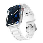 Strap strap Apple Watch Curea Triple Protection Ultra, SE, 8, 7, 6, 5, 4, 3, 2, 1 (49, 45, 44, 42 mm) brățară cu bandă albă