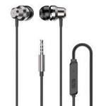 Dudao in-ear casti set de căști cu cască cu telecomandă și microfon 3,5 mm mini jack argintiu (X10 Pro silver)