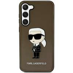 Husacase Karl Lagerfeld Klhcs23shniktck S23 S911 negru/negru Hard Ikonik Karl Lagerfeld Case