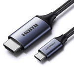 Cablu USB C - HDMI 2.1 8K 60Hz 1,5 m Ugreen CM565 - gri