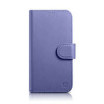 Case husa iPhone iCarer Wallet 2in1 14 Plus husă din piele cu clapetă anti-RFID mov deschis (WMI14220727-LP)